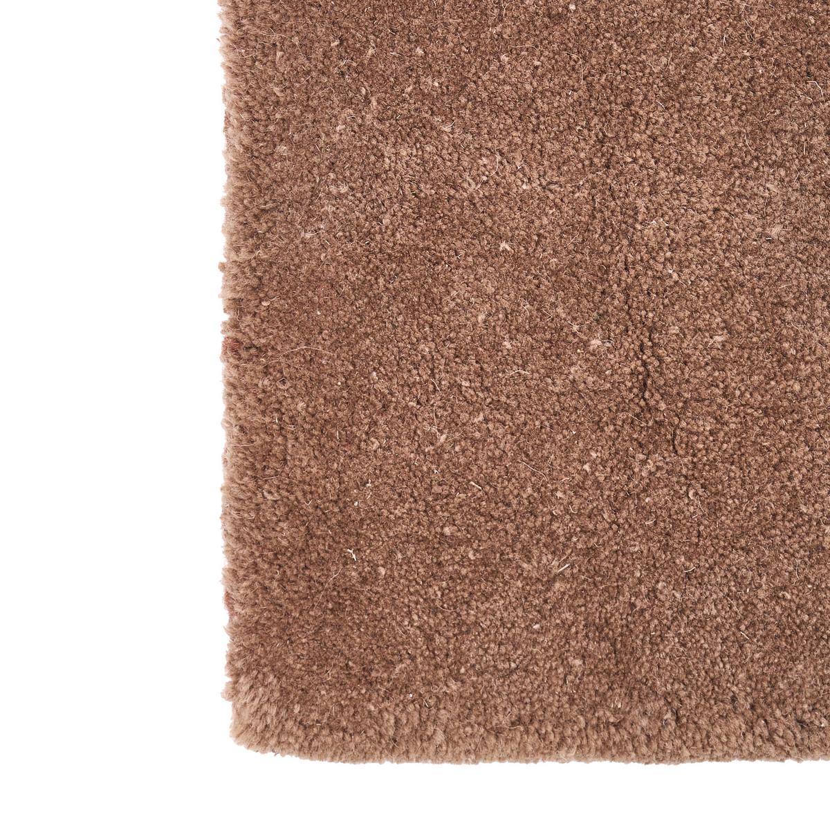 TEPPICH Braun 160/230 cm Wolle Kargil - Braun, Textil (160/230cm) - Beliani