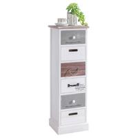 KOMMODE AVIANO weiß - Weiß, Holz (29/91/27cm) - CARO-Möbel