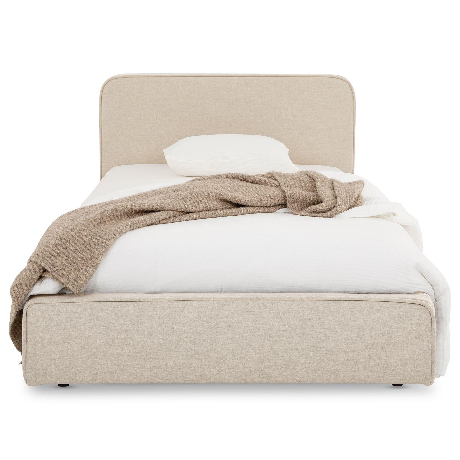 POLSTERBETT MARINI 90x200 cm beige - Beige, Textil (90/200cm) - IDIMEX