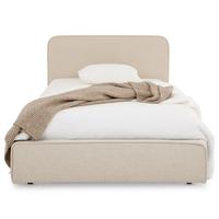 POLSTERBETT MARINI 90x200 cm beige - Beige, Textil (90/200cm) - IDIMEX