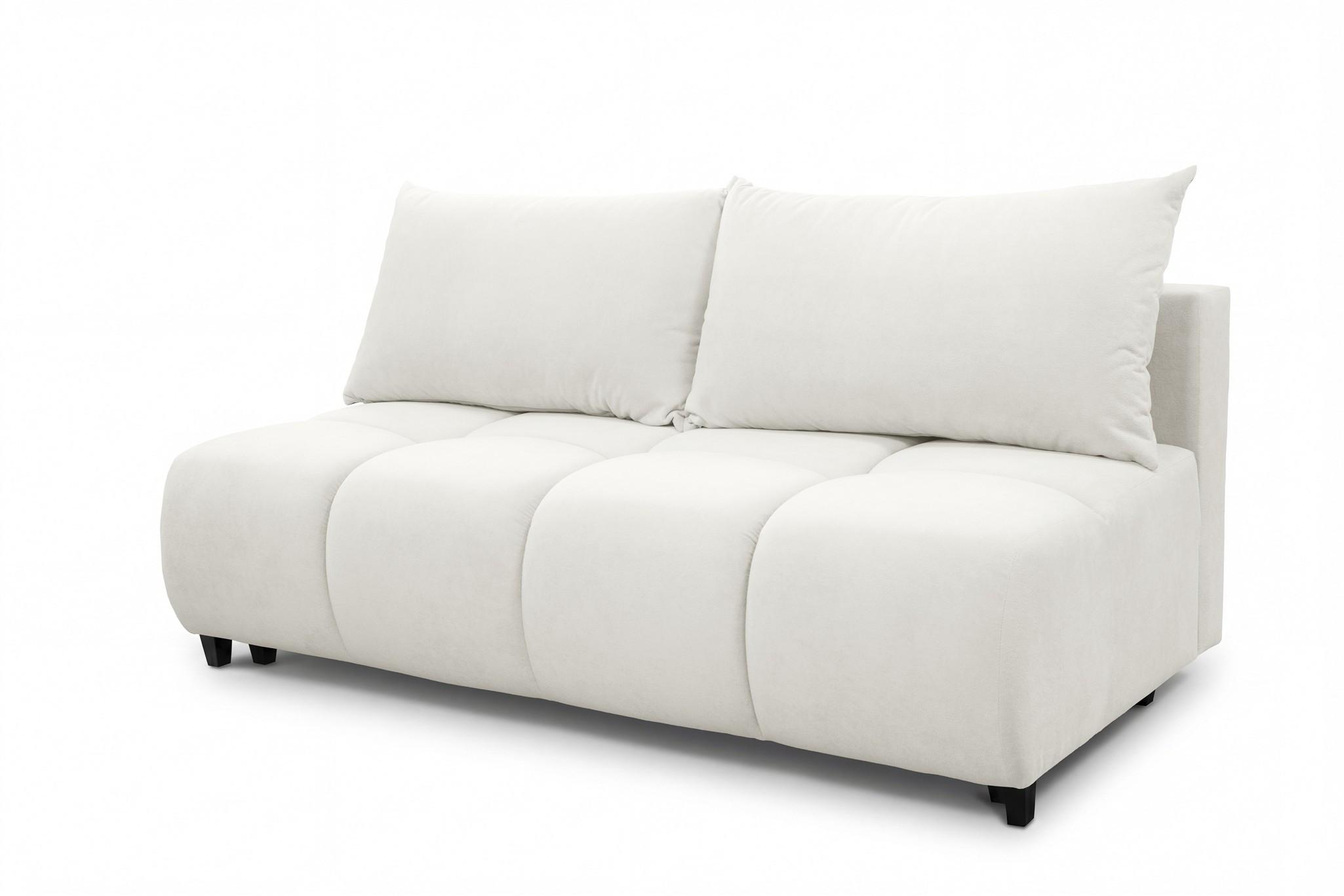 SCHLAFSOFA Xenio Mit Schlaffunktion - Weiß, Holzwerkstoff/Textil (196/103/100cm) - Fun Möbel