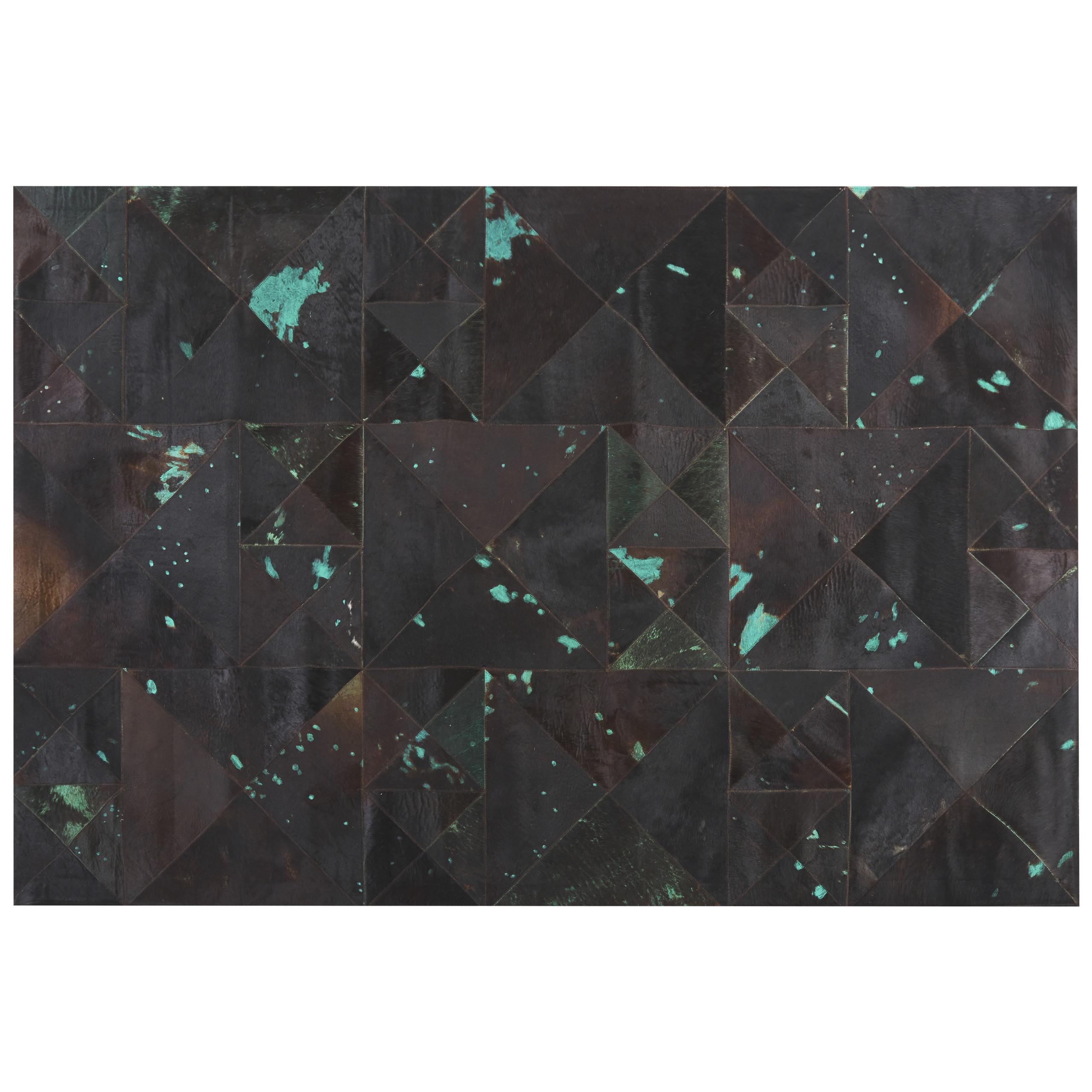 KURZFLOR-TEPPICH Atalan 230/160 cm - Braun, Fell (160/230cm) - Beliani