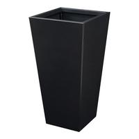 PFLANZKÜBEL Vaargel - Schwarz, Metall (38.5/76/38.5cm) - casa.pro