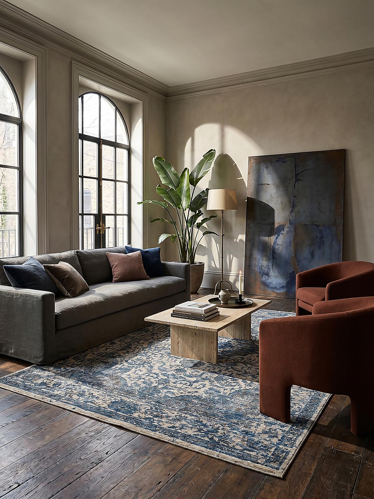 TEPPICH ADUR, orientalisch mit Medaillon, Blau, 160 x 230 cm - Blau, Textil (230/160cm) - KADIMA DESIGN