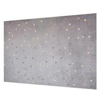 FOTOTAPETE 312x219 cm - Symmetrische Punkte - Grau, Textil (312/219cm) - Wallfluent