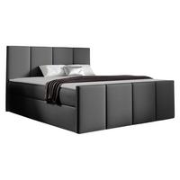 BOXBETT Lars - H3 - Alufarben, Holz (160/200cm) - MIRJAN24