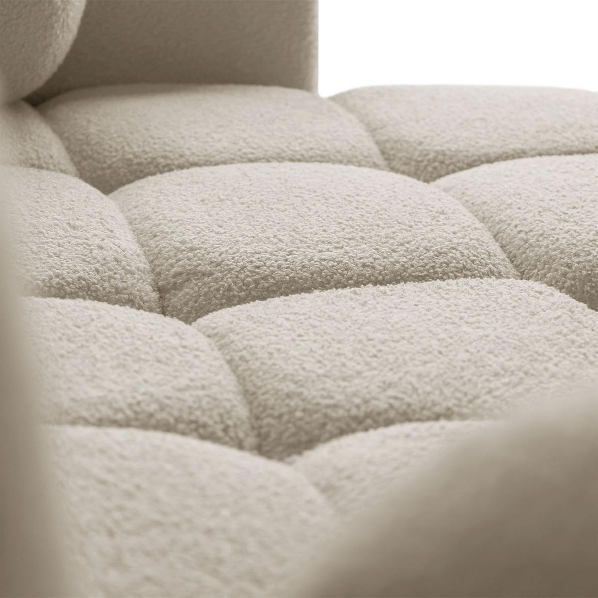 AUSZIEHBARES Ecksofa GAMMA mit Schlaffunktion Quelle 03 - Beige, Textil (217/145cm) - Lookway