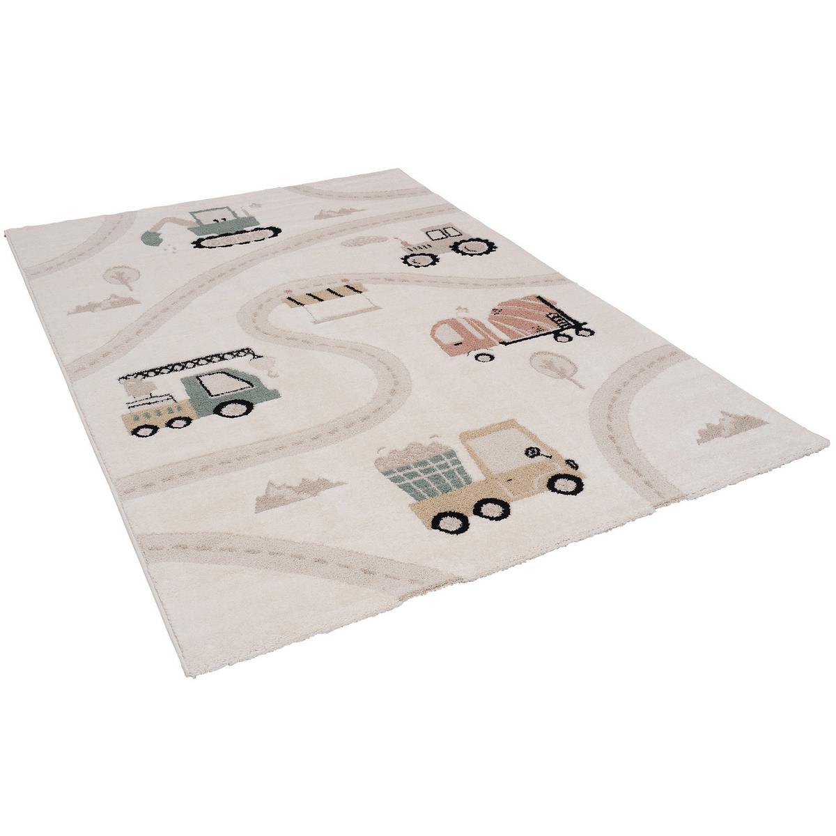 KINDER TEPPICH HAPPY KIDS - Türkis, Textil (140/200cm) - Pergamon