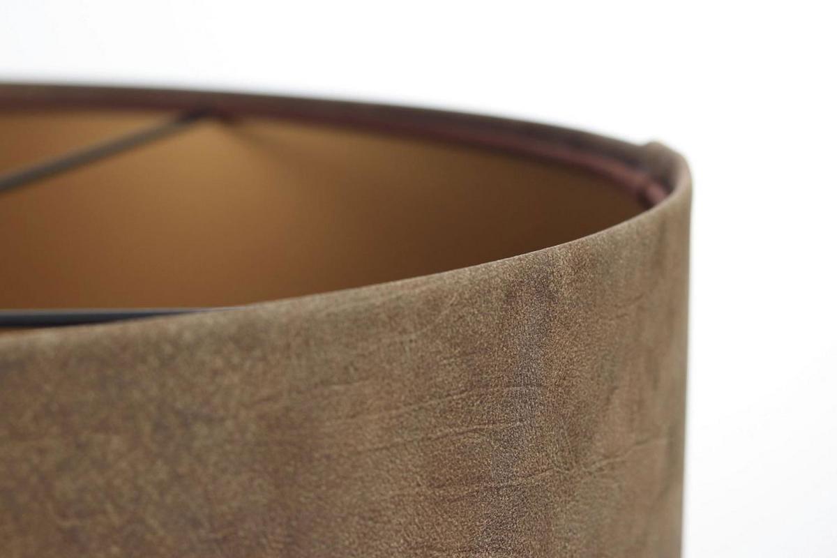 HÄNGELEUCHTE Gold 50/25 cm - Goldfarben/Braun, Kunststoff (50/0.8/25cm) - ONZENO