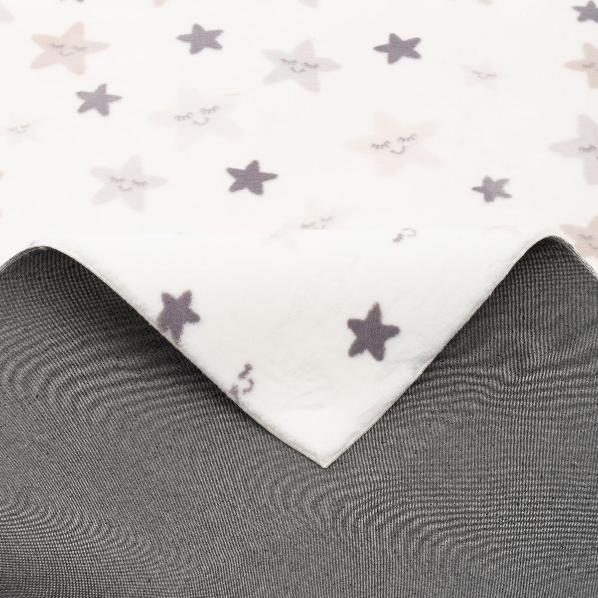 SUPER SOFT FELLTEPPICH PEARL KIDS STERNE - Creme, Textil (140/200cm) - Pergamon