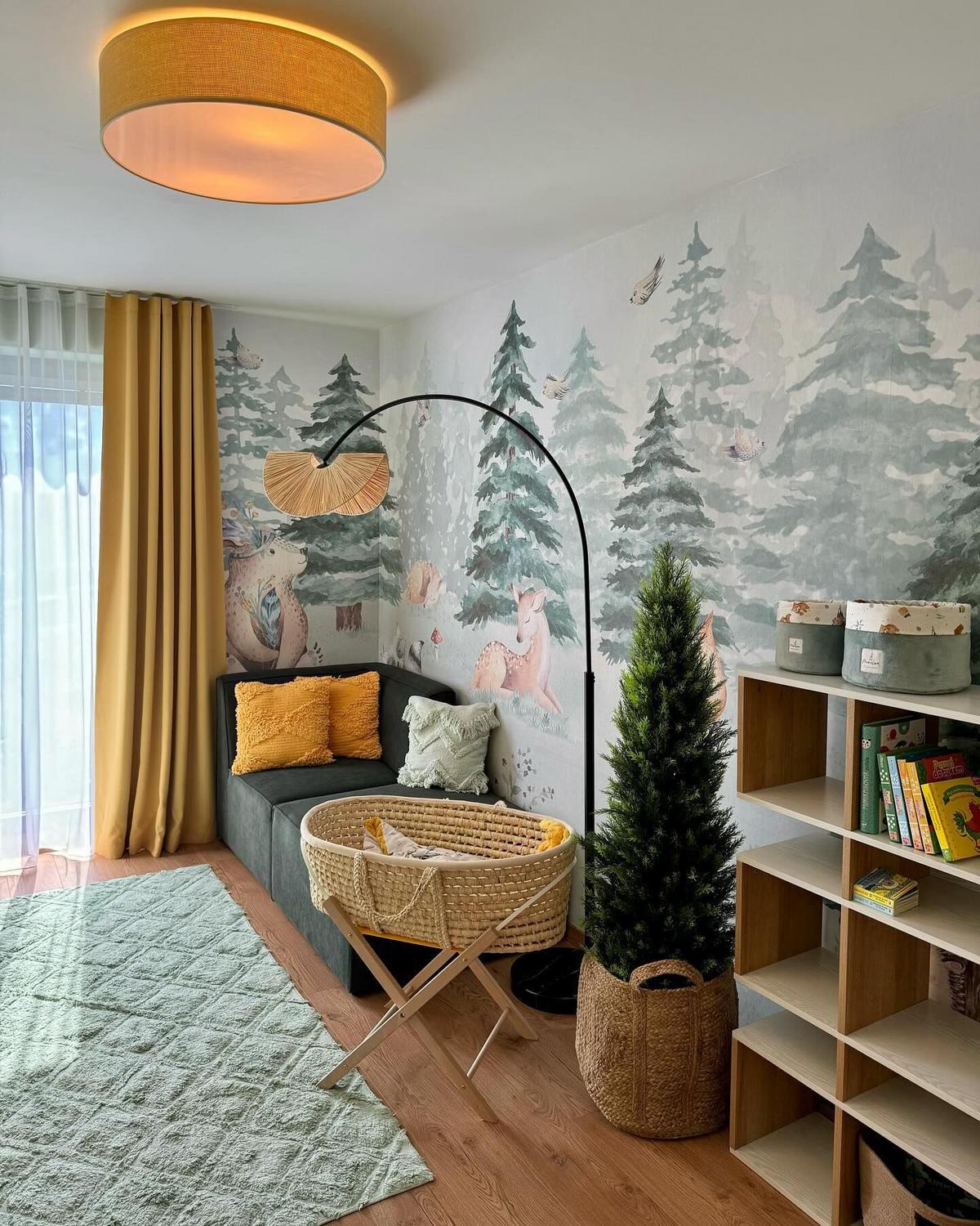 KUNSTPFLANZE im Blumentopf 120 cm Grün/Dunkler Holzfarbton Cedar Tree - Dunkelbraun/Grün, Kunststoff (120cm) - Beliani