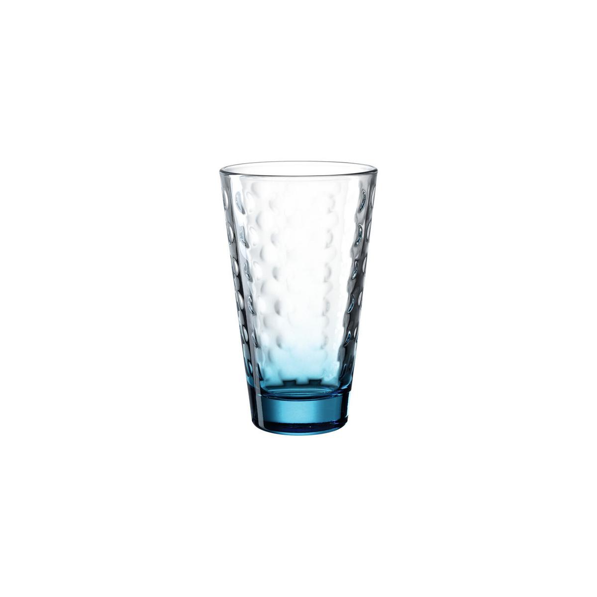 TRINKGLÄSER Optic bunt 200 ml 6er Set - Multicolor, Glas (0.3L) - Leonardo Living