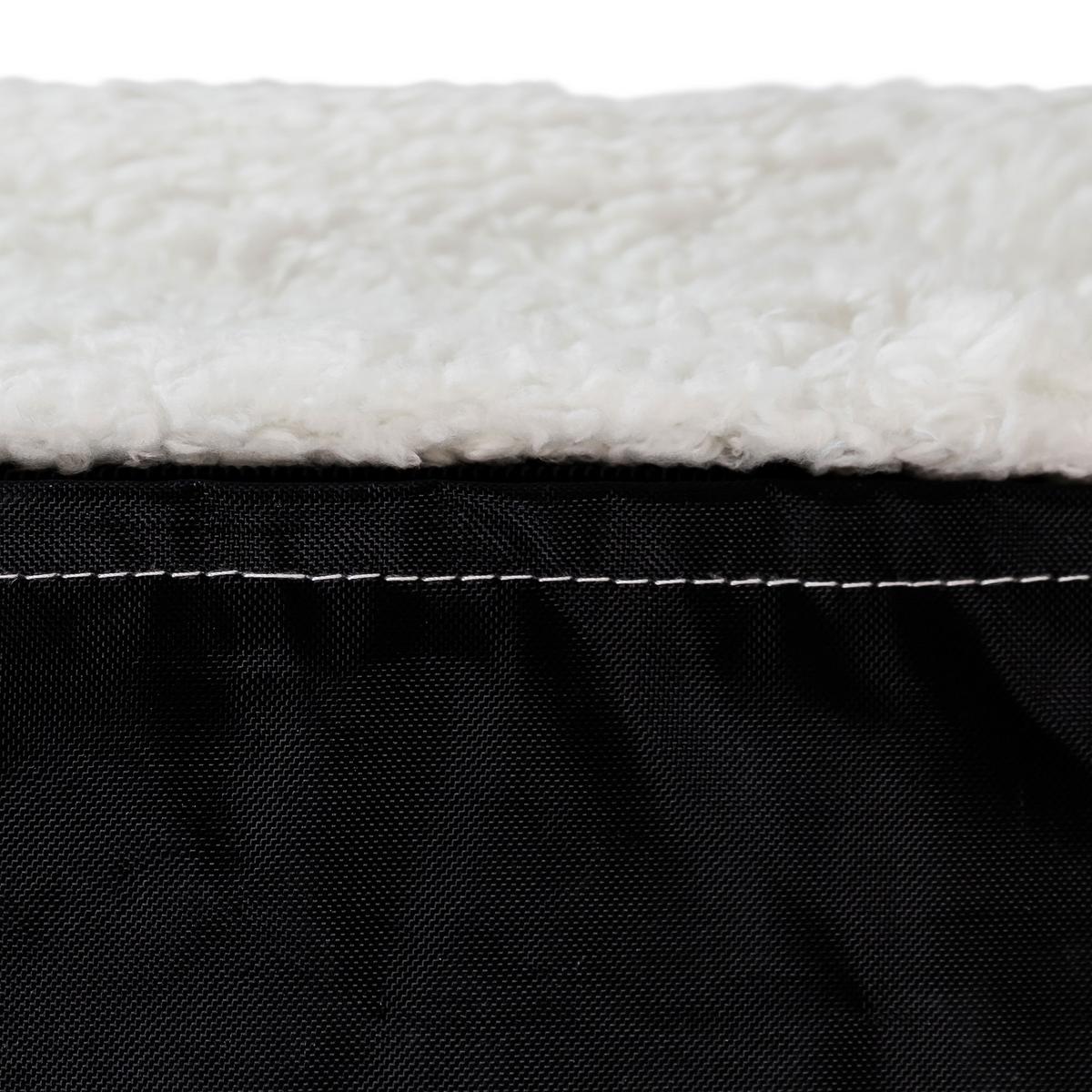 SITZSACK Flauschig für Kinder - Creme, Kunststoff (55/44/55cm) - icon