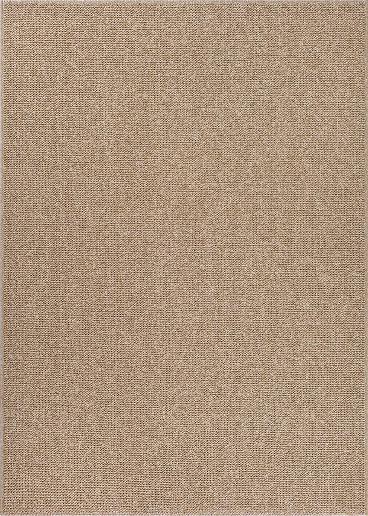 TEPPICHLÄUFER Uni TOCE Polypropylen Natur 80 x 150 cm - Beige, Textil (80/150cm) - KADIMA DESIGN