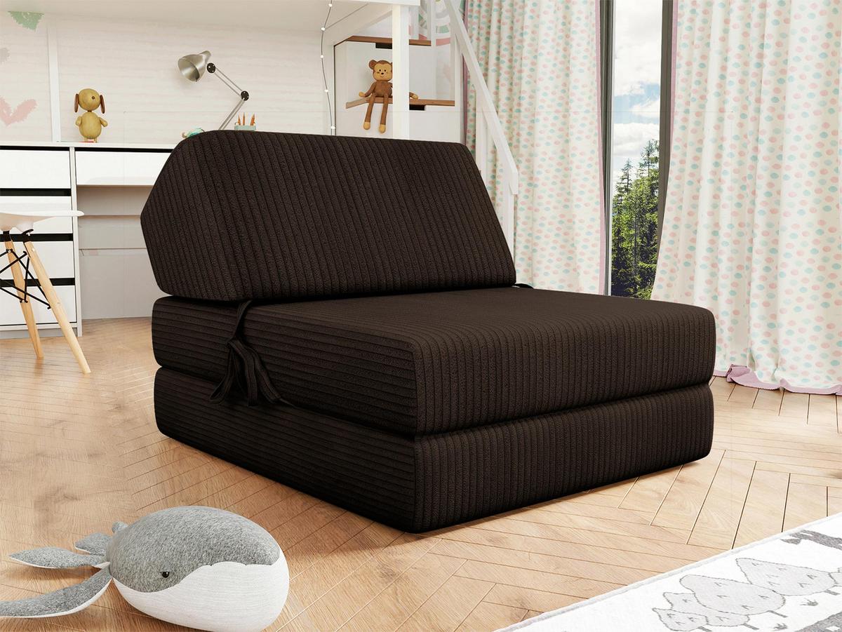 KLAPPSOFA Kevin Cord - Nussbaumfarben, Textil (73/58/90cm) - MIRJAN24