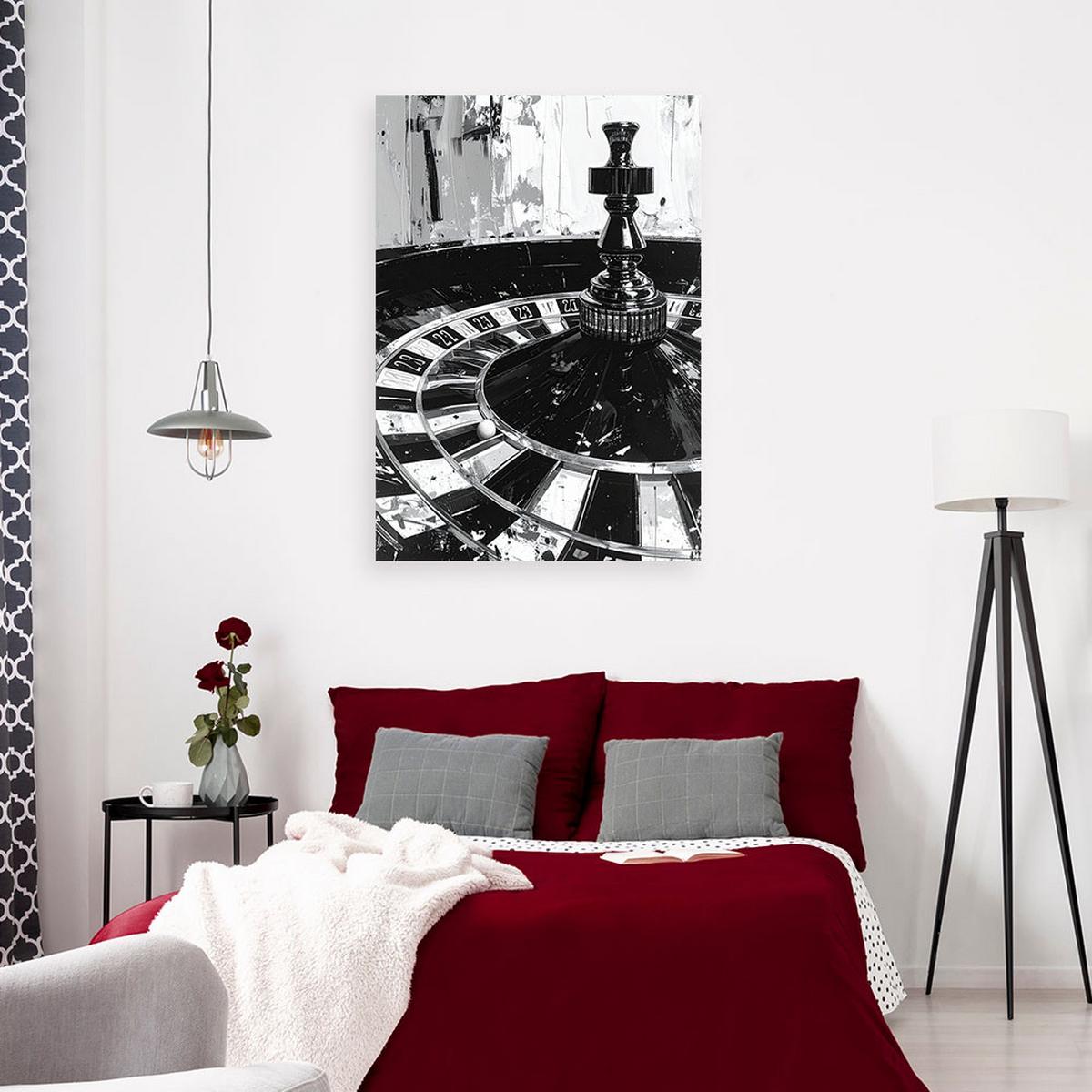 LEINWANDBILD Popkultur 70x100cm - Schwarz, Textil (70/100cm) - Feeby