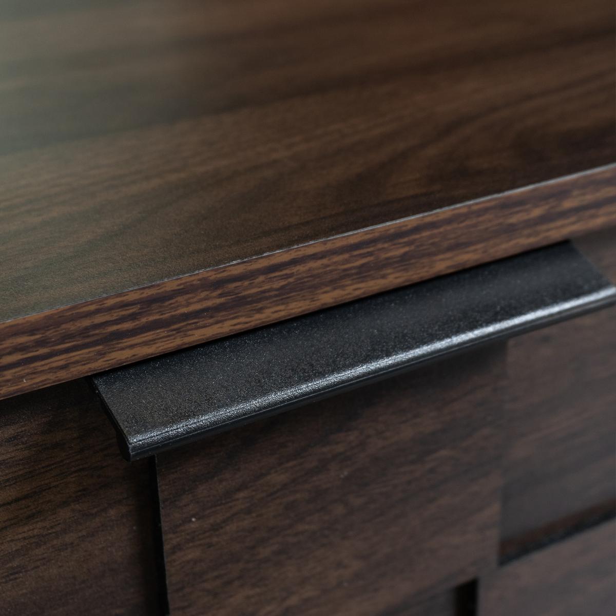 TV-SCHRANK 160 cm in Dunkel holz-Optik - Eichefarben, Holzwerkstoff (160/45/36cm) - Urban Meuble