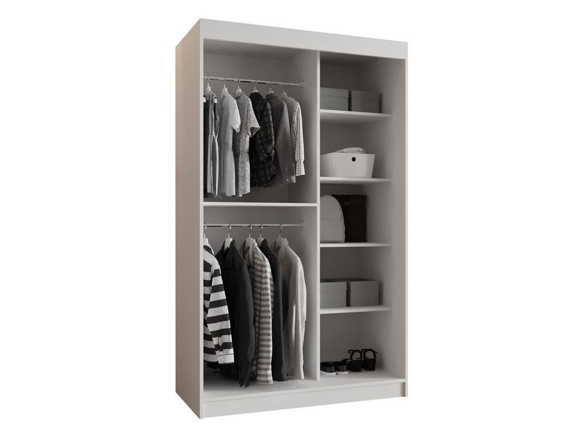 SCHWEBETÜRENSCHRANK Selfie 120 cm - Silberfarben/Nussbaumfarben, Holzwerkstoff/Kunststoff (120/200/62cm) - MIRJAN24
