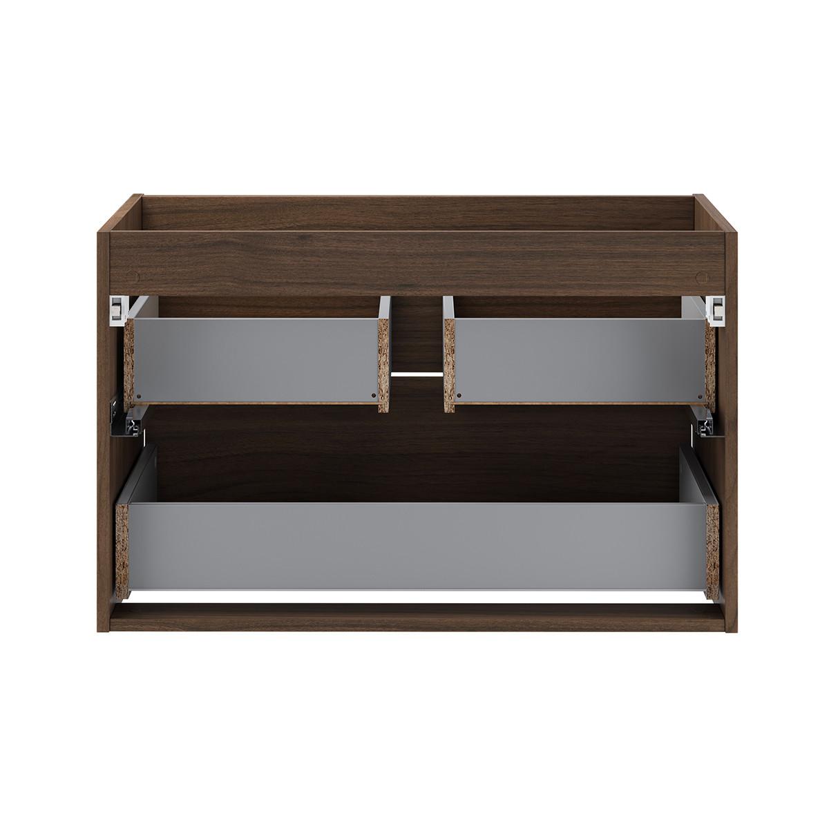 WASCHTISCH 81cm Edmé Holz - Braun, Holzwerkstoff (81/52/46cm) - Petits-meubles