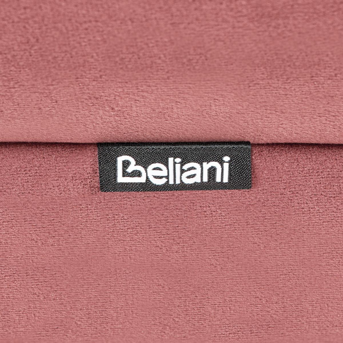 POUF Samtstoff Rosa Arcadia - Pink, Textil (45/48/50cm) - Beliani