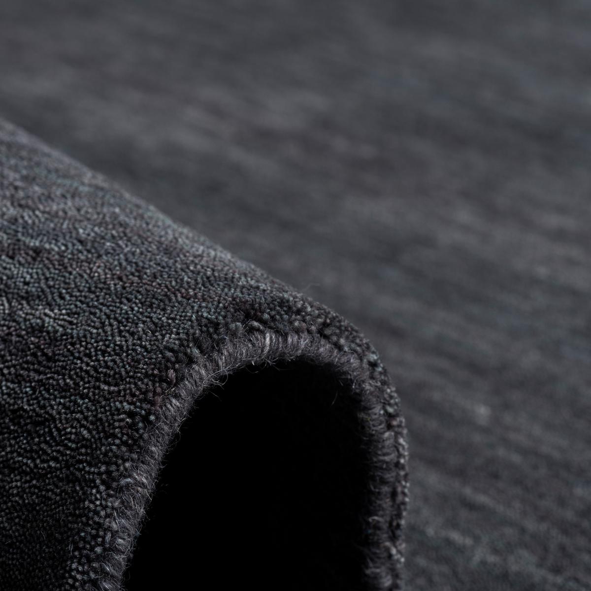 NATUR TEPPICH INDO NEPAL GABBEH SHIVA - Anthrazit, Textil (200/290cm) - Pergamon