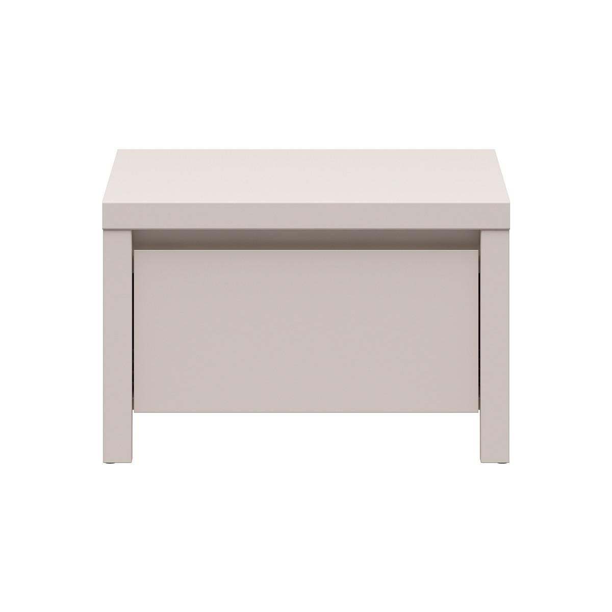 NACHTTISCH Soren Kaschmir - Beige, Holzwerkstoff (51/33.5/40.5cm) - Petits-meubles