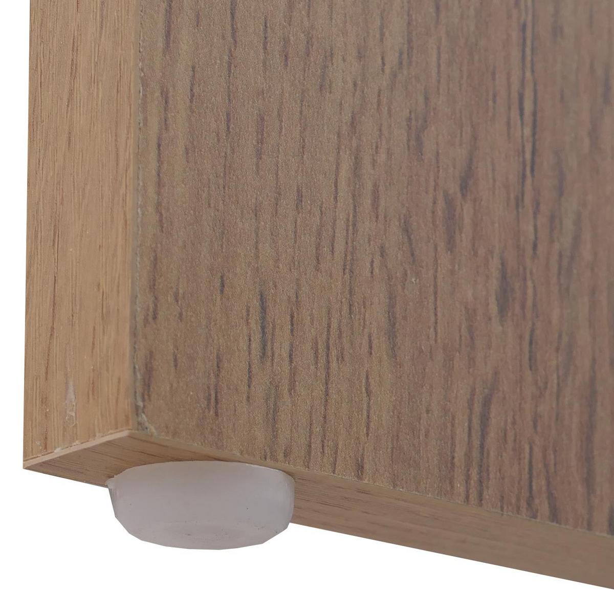 SCHREIBTISCH Weiß, Braun - Weiß/Braun, Holz (40/100/75cm) - MCW