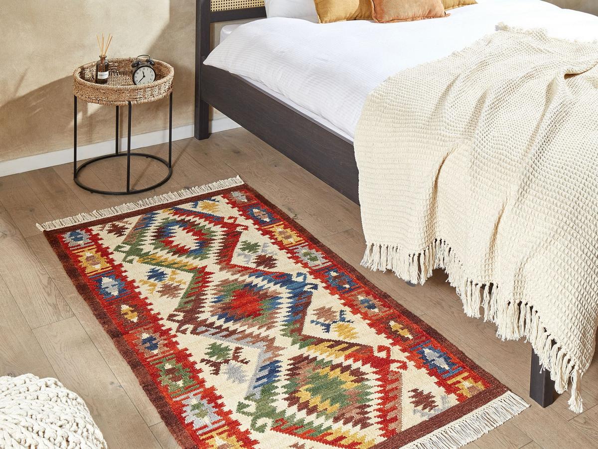 KELIM-TEPPICH Arevik 150/80 cm - Multicolor, Textil (80/150cm) - Beliani