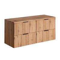 WASCHTISCHUNTERSCHRANK 120.8cm Adriel Holz - Braun, Holzwerkstoff (120.8/59/46cm) - Petits-meubles