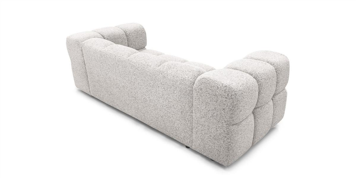 SOFA 3-sitzer Blanche In Bluvel - Grün, Holzwerkstoff/Textil (240/70/96cm) - Fun Möbel