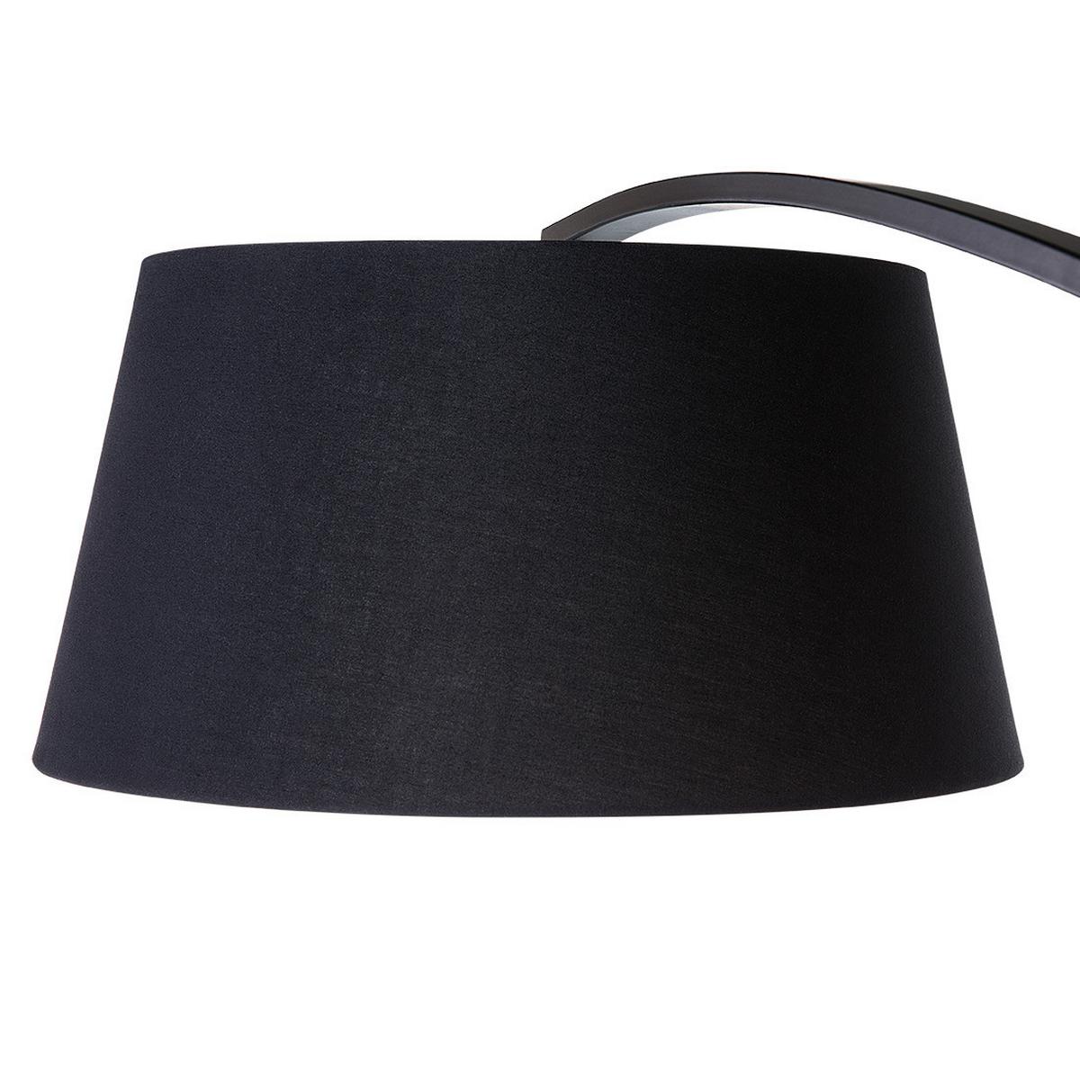 STEHLAMPE Benue 50/160/188 cm - Schwarz, Metall (50/160/188cm) - Beliani