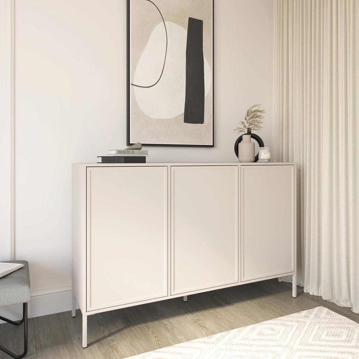 SIDEBOARD Velveto Kaschmir 150 cm - Kaschmir, Holzwerkstoff/Metall (150/86/40cm) - Selsey