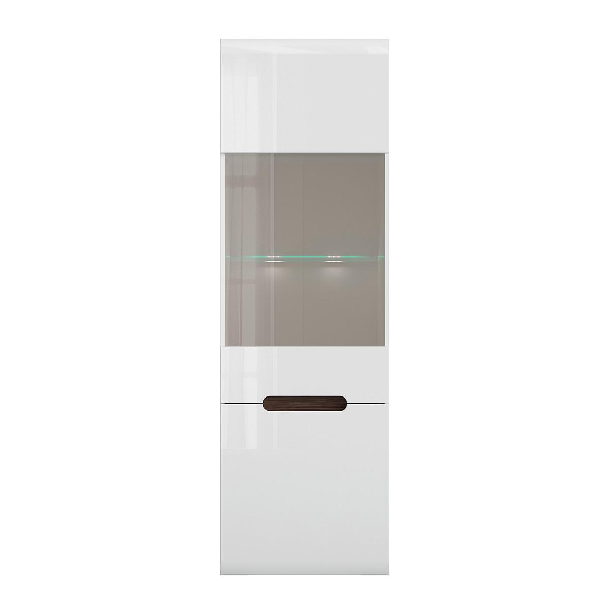 VITRINE Darrel Weiß - Weiß, Holzwerkstoff (60/193/41cm) - Petits-meubles