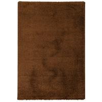 HOCHFLOR LANGFLOR TEPPICH ALOHA - Braun, Textil (60/110cm) - Pergamon