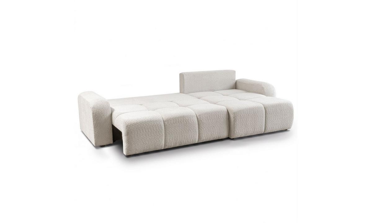 ECKSOFA MALIBU XL 275/150/87 cm Coral 65 - Ecru, Textil (275/150cm) - Lookway
