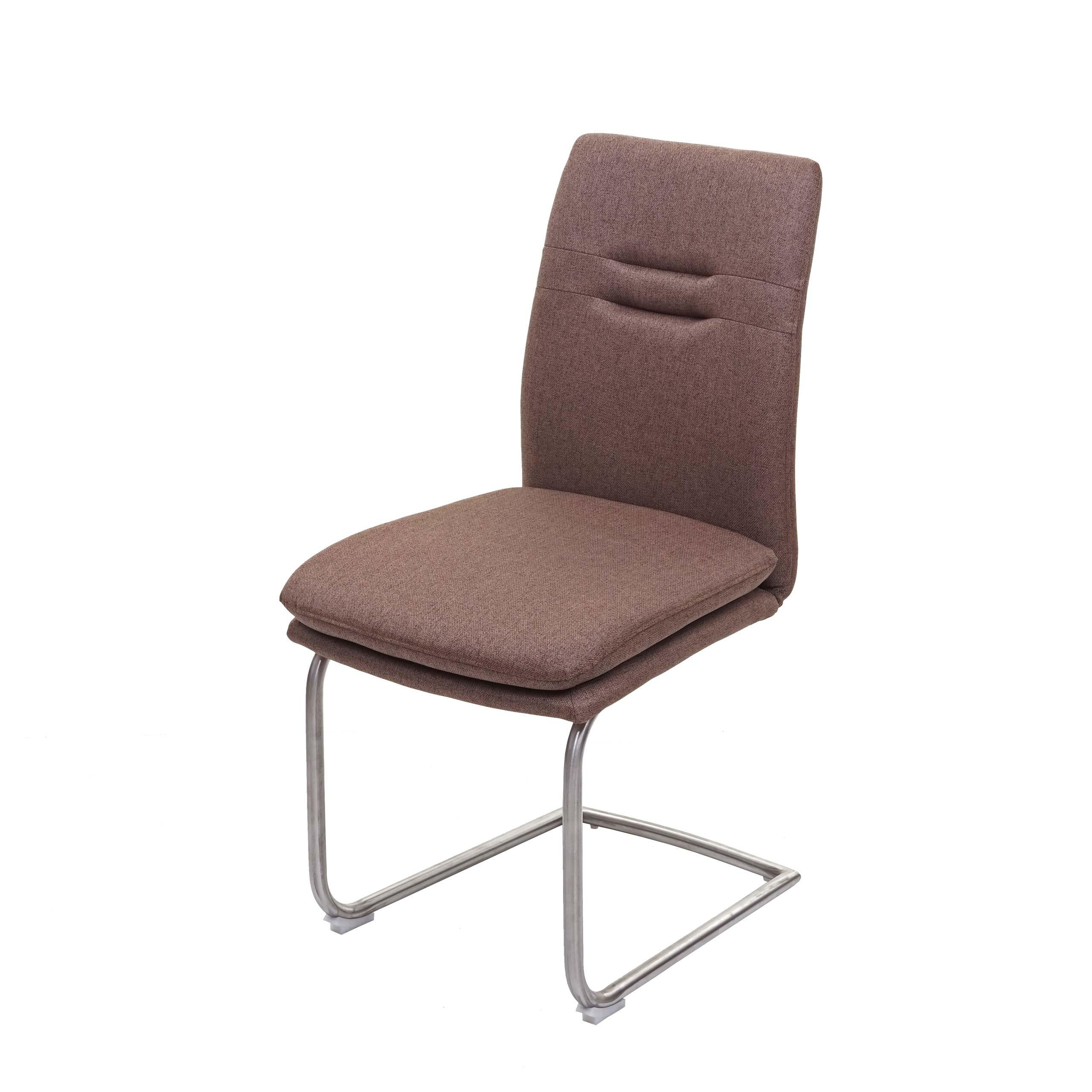 ESSZIMMERSTUHL Braun - Braun, Textil (47/92/57cm) - MCW