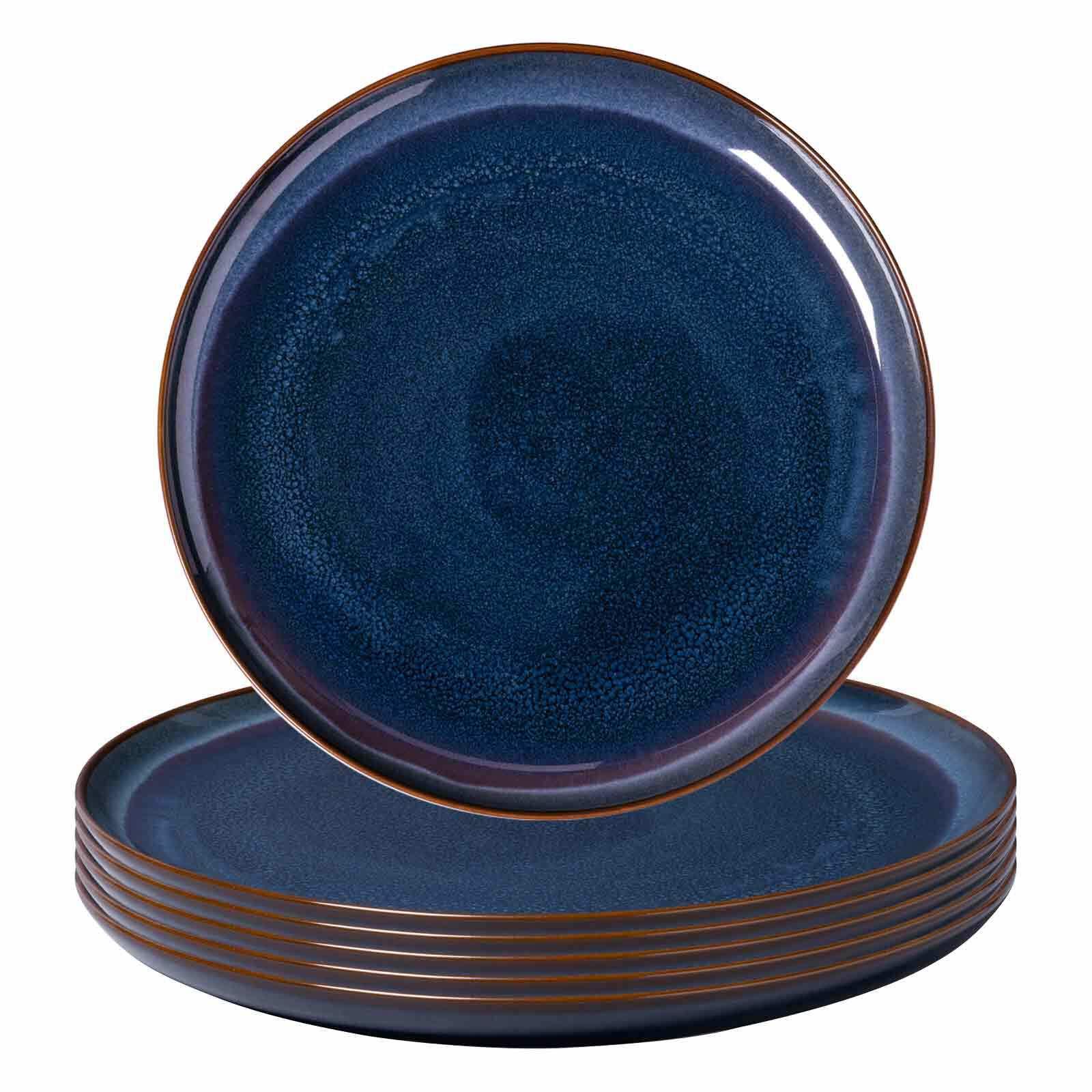 SPEISETELLER Crafted Denim dunkelblau ø 29 cm 6er Set - Dunkelblau, Keramik (29cm) - like.Villeroy & Boch