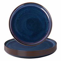 SPEISETELLER Crafted Denim dunkelblau ø 29 cm 6er Set - Dunkelblau, Keramik (29cm) - like.Villeroy & Boch