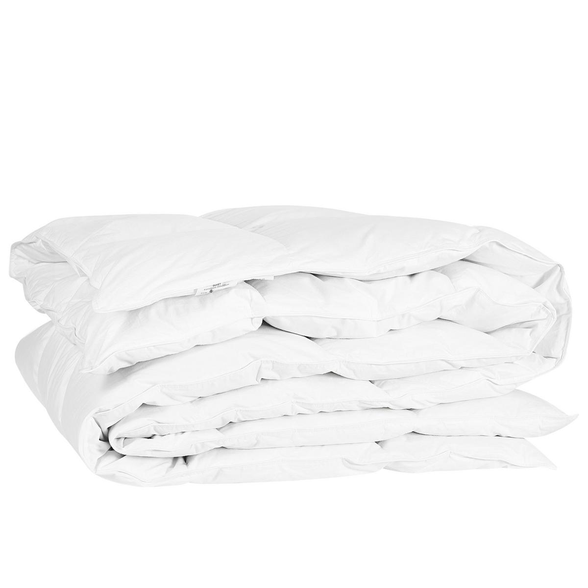 BETTDECKE Polyester Extra Warm 220/240 cm Lemberg - Weiß, Textil (220/240cm) - Beliani