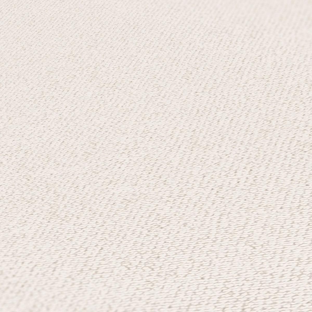VLIESTAPETE Weiß 53/1005 cm - Beige, Textil (53/1cm) - KUNSTLOFT