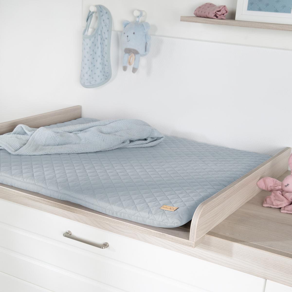 WICKELAUFLAGE roba Style türkis - Hellblau, Textil (85/75cm) - Roba