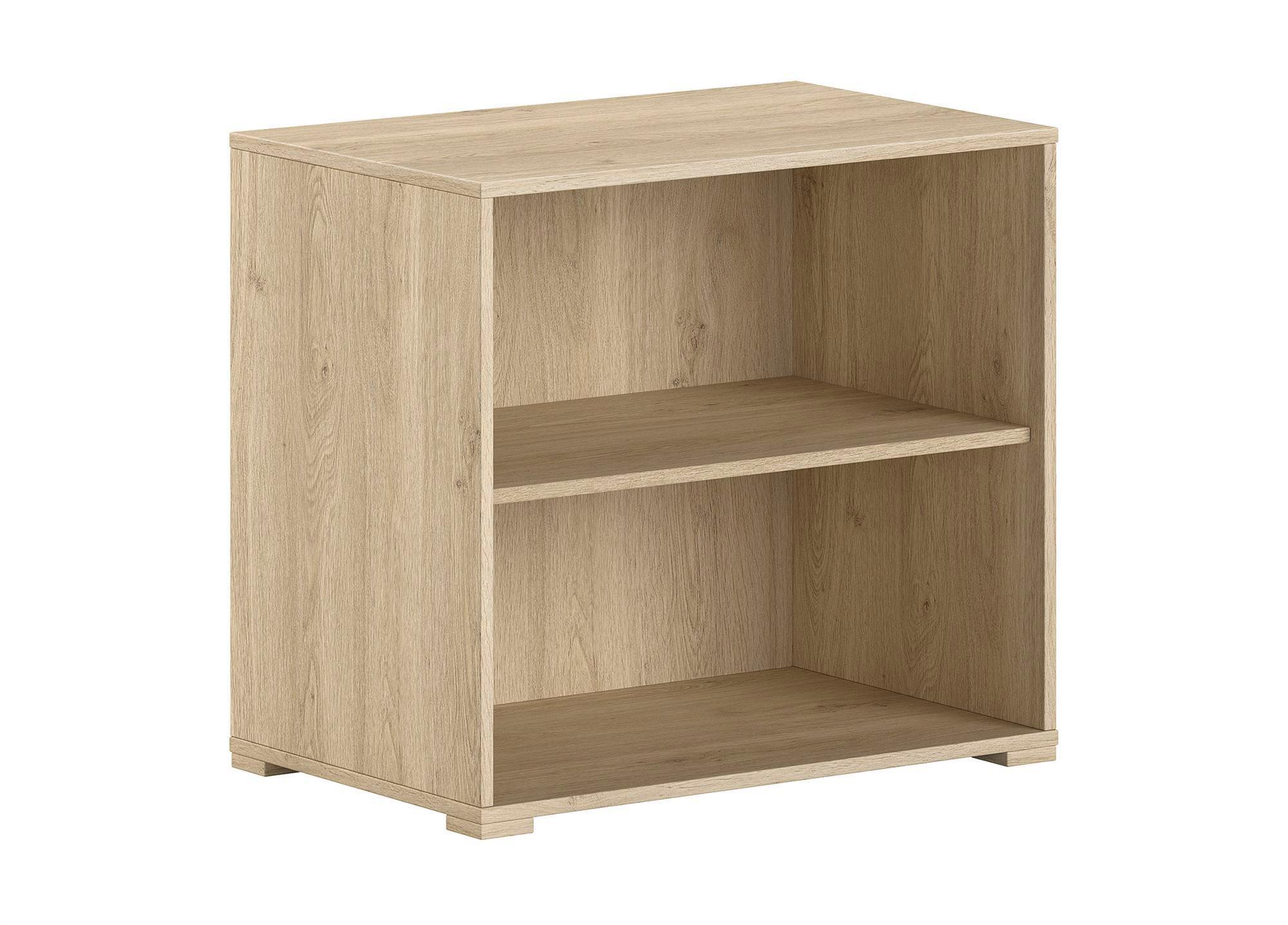 REGAL Keelia Eiche Melamin 2 Fächer offen - Eichefarben, Kunststoff (43/62/68cm) - 58aufmkessel