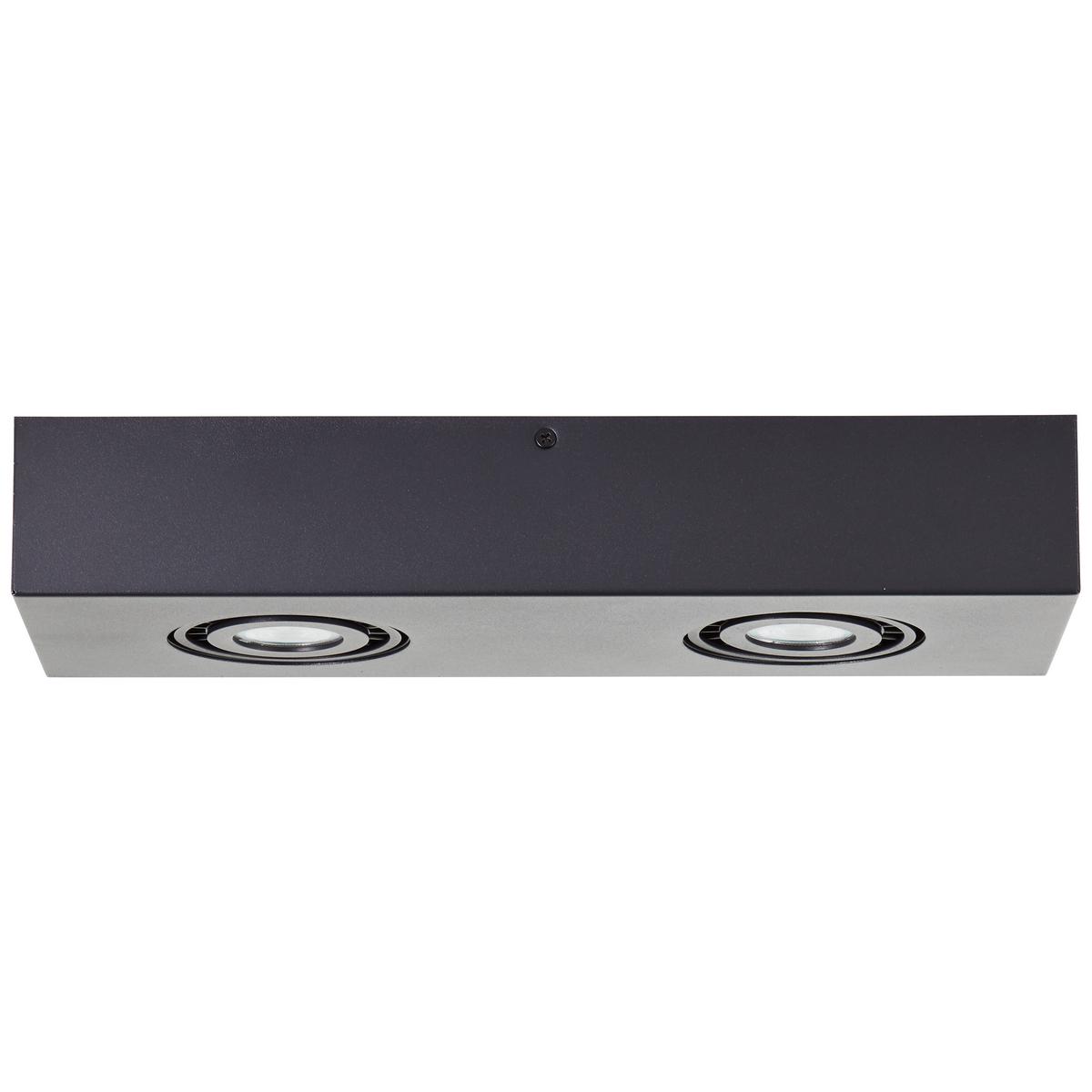 DECKENLEUCHTE Doro G99721/76 - Schwarz, Metall (15/40/9cm) - Brilliant