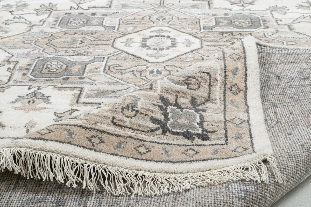 VINTAGETEPPICH Versian 40x60 cm - Naturfarben, Textil (40/60cm) - THEKO