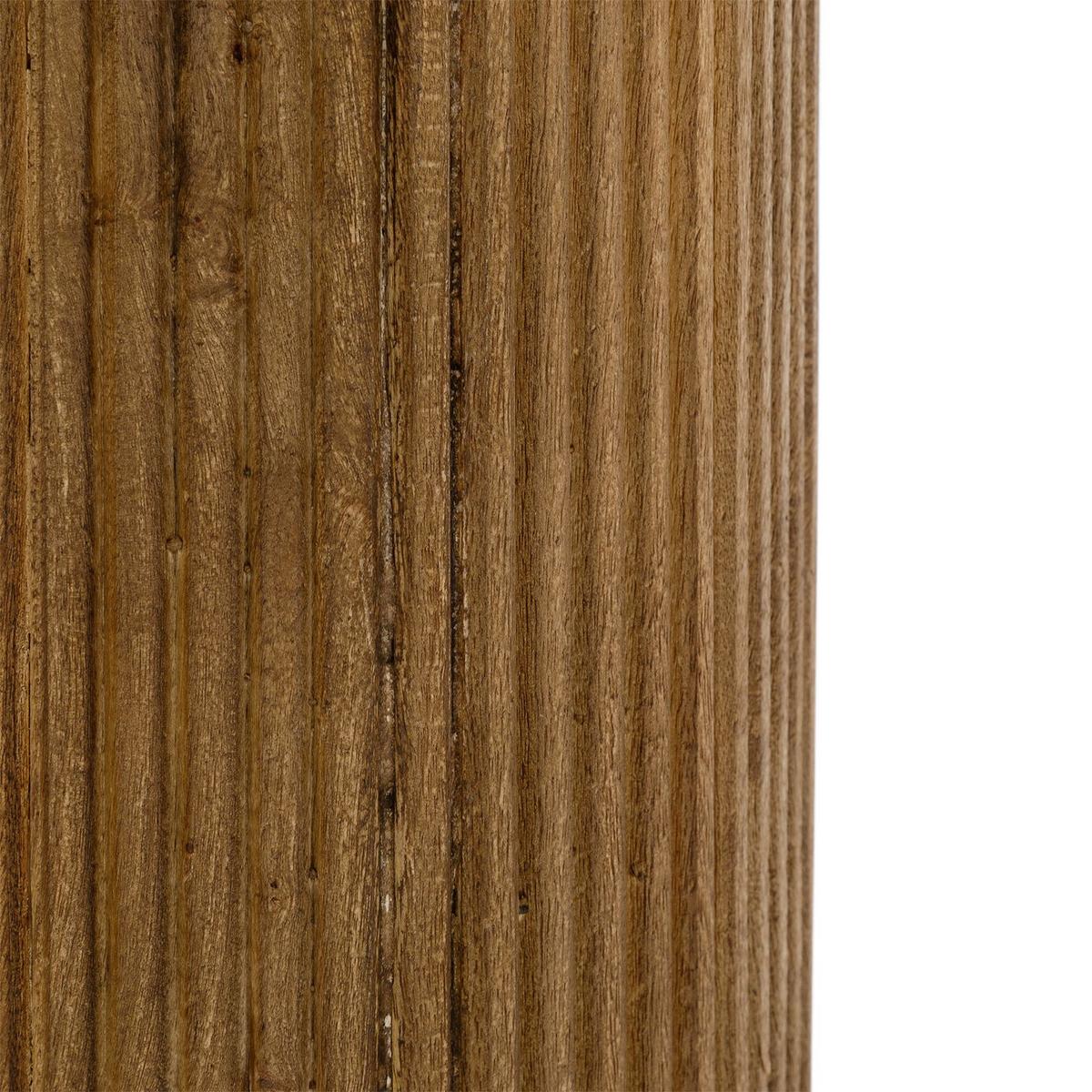 COUCHTISCH MANDI braun/beige - Beige/Braun, Holz/Naturmaterialen (60/60/42cm) - IDIMEX