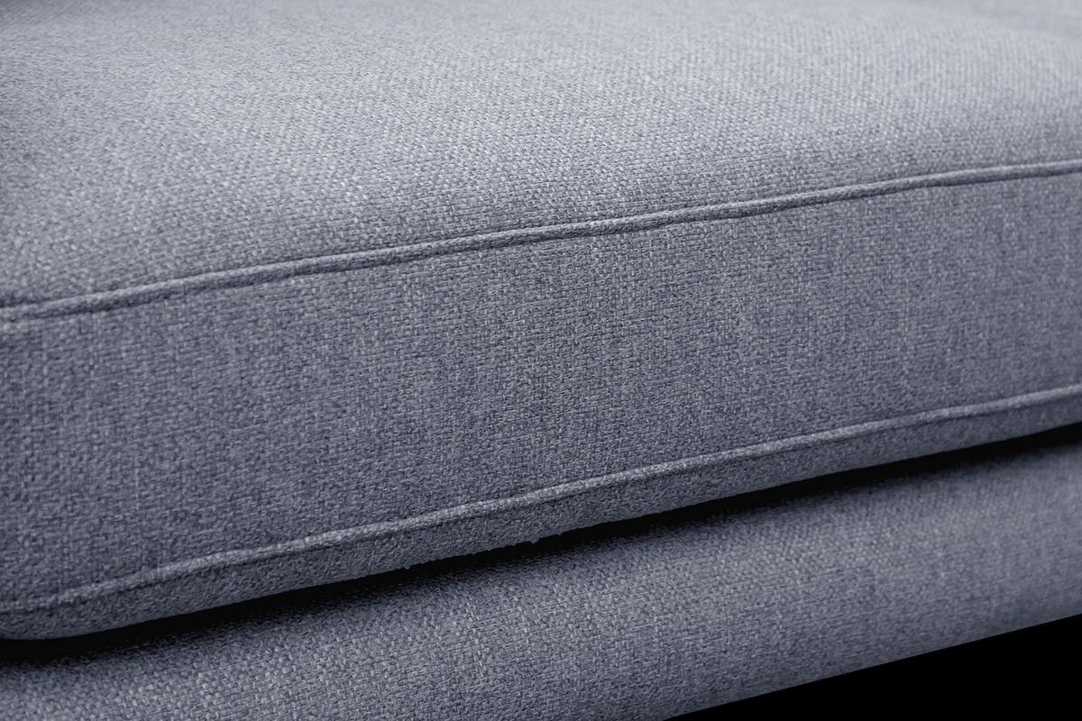 SOFA MEDIOLANE 2,5-Sitzer, hellblau - Hellblau, Holzwerkstoff/Textil (203/87/96cm) - Wozimo