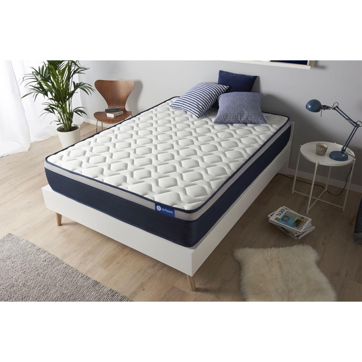 MATRATZE Actimemo max Memory-Schaum 80 x 200 cm h3 - Weiß, Textil (80/200cm) - ACTISOM