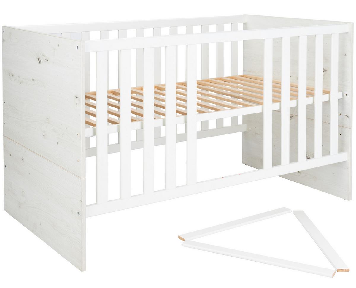 BABYZIMMER SET Lavea 3-tlg. - Schwarz/Weiß, Holz/Holzwerkstoff (1/1/1cm) - arthur berndt