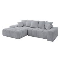 ECKSOFA Ottomane Links ENSI-L - 267x164x69 cm Titanfarben - Titanfarben, Holzwerkstoff/Kunststoff (267/164cm) - ALTDECOR