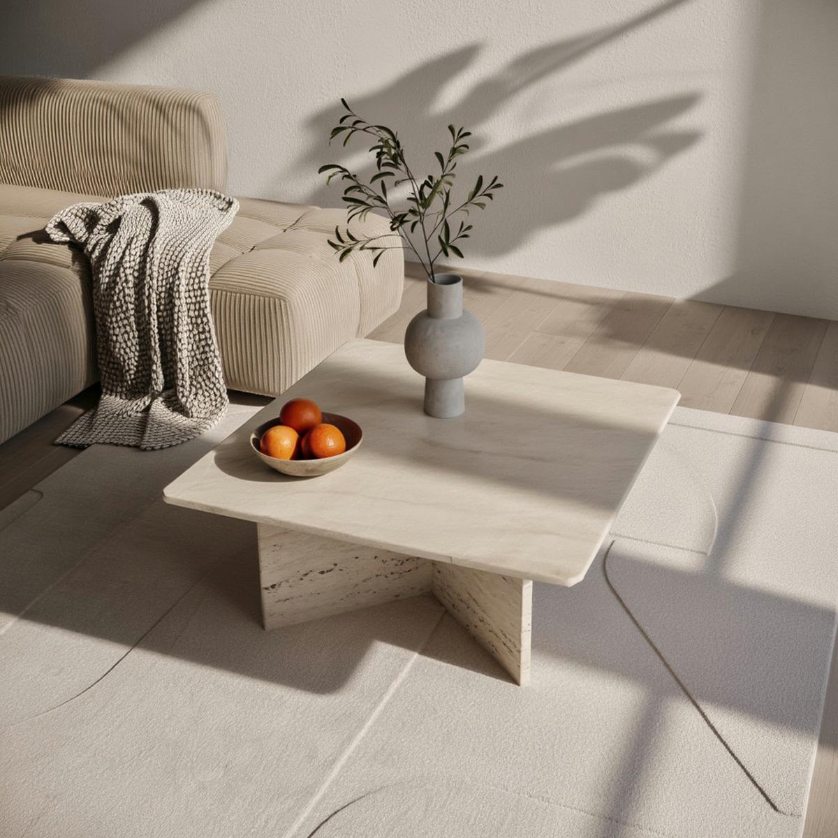 TEPPICH Kurzflor Waschbar LAVAREDO in Creme, im Skandi-Stil, 120 x 170 cm - Beige, Textil (170/120cm) - KADIMA DESIGN